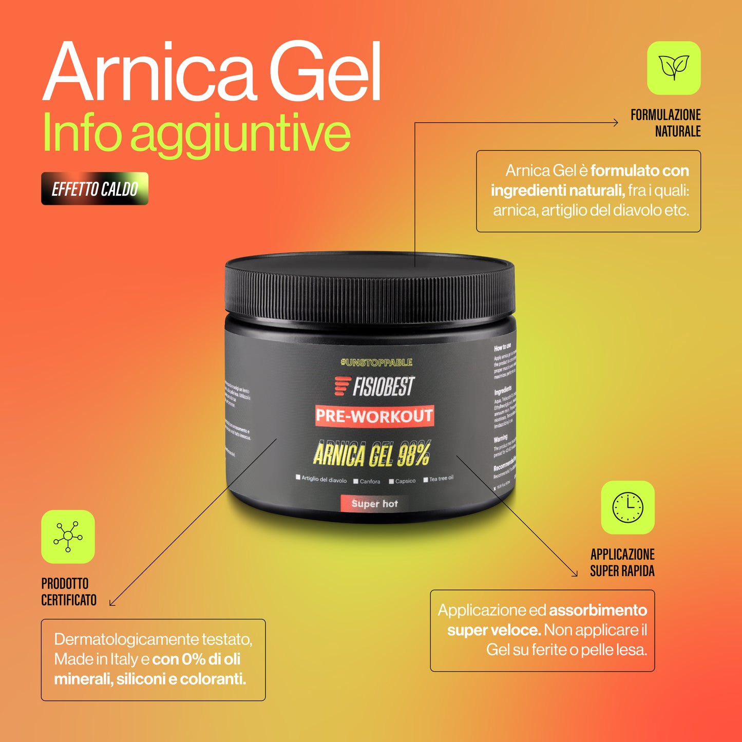 Arnica Gel Effetto Caldo