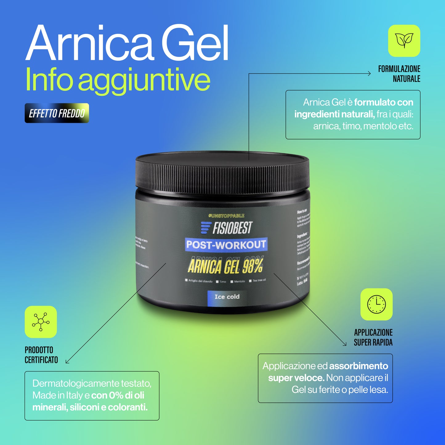 Arnica Gel Effetto Freddo