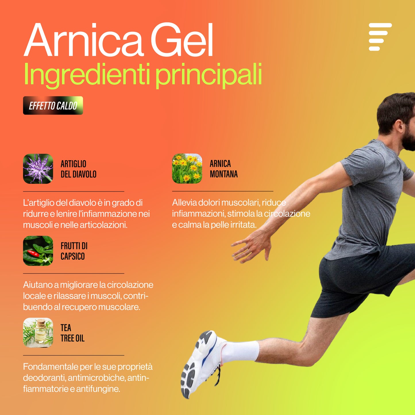 Arnica Gel Effetto Caldo